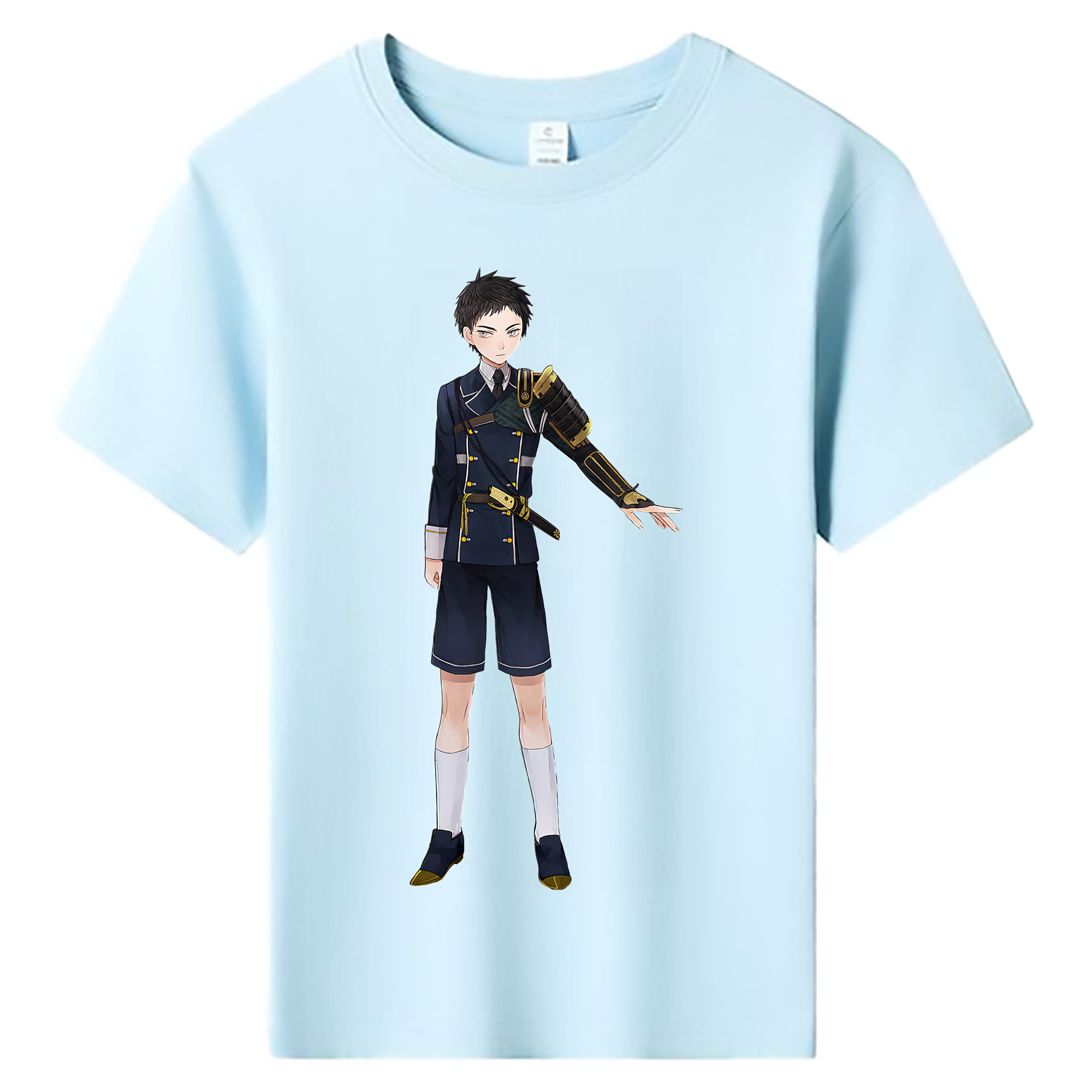 （画像用） 刀剣乱舞 Touken Ranbu 綿100％キッズTシャツ（フロントプリント）